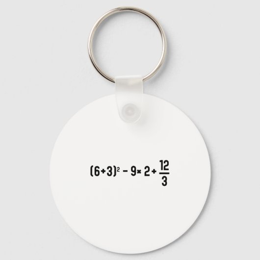 Lustig 67 Meme Pemdas Elementar Mathematik Lehrer Schlüsselanhänger (Vorderseite)