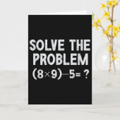Lustig 67 Meme Pemdas Elementary Mathematik Lehrer Karte (Gelbe Blume)