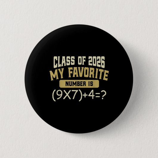 Lustig 67 Meme Pemdas Mathe Sechs Sieben Cl Von 20 Button (Vorderseite)