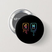 Lustig 67 Meme Sechs Sieben Lehrer Wissenschaft Pe Button (Vorne & Hinten)