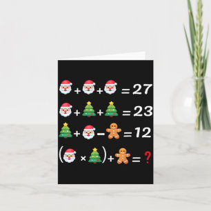 Lustig 67 Meme Weihnachten Mathelehrer Santa Sechs Karte