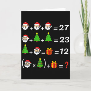 Lustig 67 Meme Weihnachten Mathelehrer Santa Sechs Karte