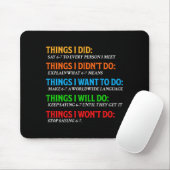 Lustig 67 Sechs Sieben 6 7 Meme Dinge, die man tun Mousepad (Mit Mouse)
