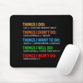 Lustig 67 Sechs Sieben 6 7 Meme Dinge, die man tun Mousepad (Mit Mouse)