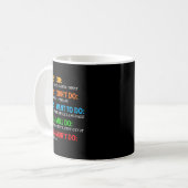 Lustig 67 Sechs Sieben 6 7 Meme Dinge Will Tun 6-7 Kaffeetasse (Vorderseite Links)