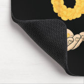 Lustig 67 Sechs Sieben Cheesy Mac & Cheese 6 7 Mousepad (Ecke)
