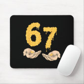 Lustig 67 Sechs Sieben Cheesy Mac & Cheese 6 7 Mousepad (Mit Mouse)