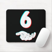 Lustig 67 Sechs Sieben Meme Paar passendes Hallowe Mousepad (Mit Mouse)