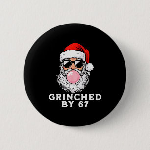 Lustig 67 Sechs Sieben Weihnachten Meme Brainrot 6 Button