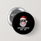 Lustig 67 Sechs Sieben Weihnachten Meme Brainrot 6 Button (Vorne & Hinten)