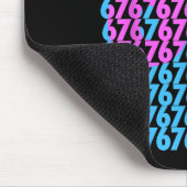 Lustig 67 Versteckt 6 7 Meme Mittelschule 6 7 Lust Mousepad (Ecke)