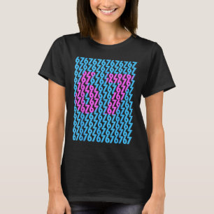 Lustig 67 Versteckt 6 7 Meme Mittelschule 6 7 Lust T-Shirt