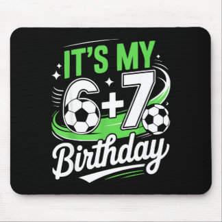 Lustig 6-7 13. Geburtstag 13 Jahre alt 67 Geburtst Mousepad