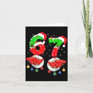 Lustig 6 7 Meme 67 Gen Alpha 6 7 Hände Familie Kin Karte