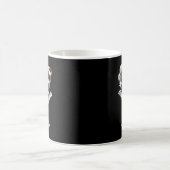 Lustig 6 7 Sechs Sieben 67 Fußball Meme Glasierte Kaffeetasse (Mittel)