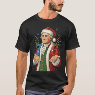 Lustig 7-6 6-7 George Washington Santa 67 Meme Chr T-Shirt