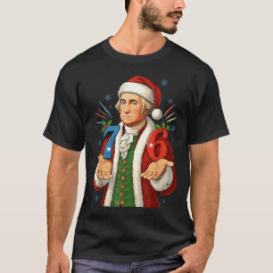 Lustig 7-6 6-7 George Washington Santa 67 Meme Chr T-Shirt