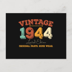Lustig 81 Jahre alt 1944 Vintage 81. Geburtstagsge Postkarte