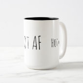 Lustig AF Zweifarbige Tasse (VorderseiteRechts)