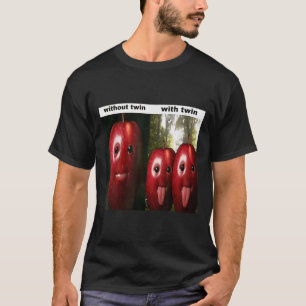 Lustig Alberne Ai Apple Gen Z Meme Brainrot Humor T-Shirt