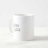 Lustig Anscheinend mag ich Softll Kaffeetasse (Vorderseite Links)