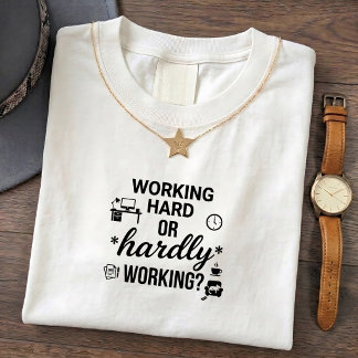 Lustig arbeitende Tees Lustiger Bürohumor Zitat