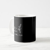 Lustig, auch wenn Daniel 3_18 Christlich religiös Kaffeetasse (Vorderseite Links)