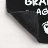 Lustig bald Oma wird bald Großmutter Mousepad (Ecke)