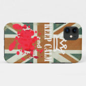 Lustig behalten Sie ruhiges iphone 5 Abdeckungen Case-Mate iPhone Hülle (Rückseite (Horizontal))