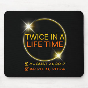 Lustig bei Sonnenfinsternis zweimal im Leben April Mousepad