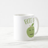 Lustig beißen Sie mich Tasse Apples Coffe (VorderseiteRechts)