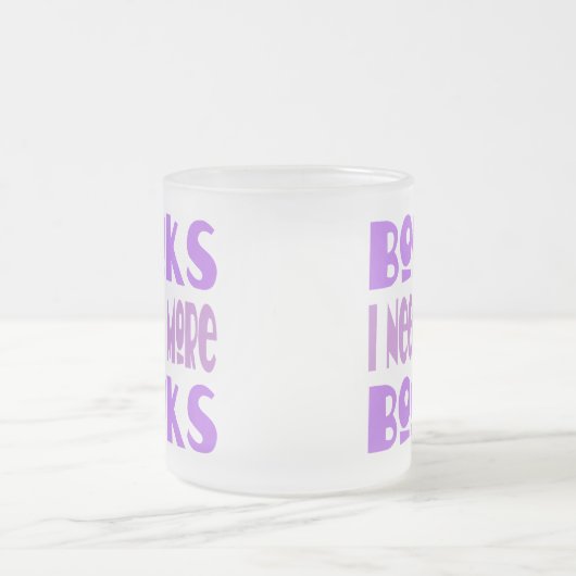 Lustig benötige ich mehr Buch-T - Shirt Mattglastasse (Mittel)