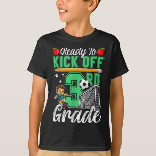 Lustig bereit, die 3. Klasse Fußball zurück zur Sc T-Shirt