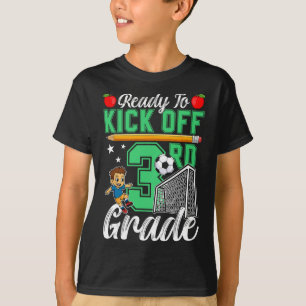 Lustig bereit, die 3. Klasse Fußball zurück zur Sc T-Shirt