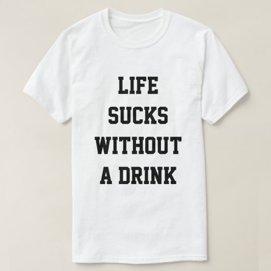 lustig betrunken T-Shirt (Design vorne)