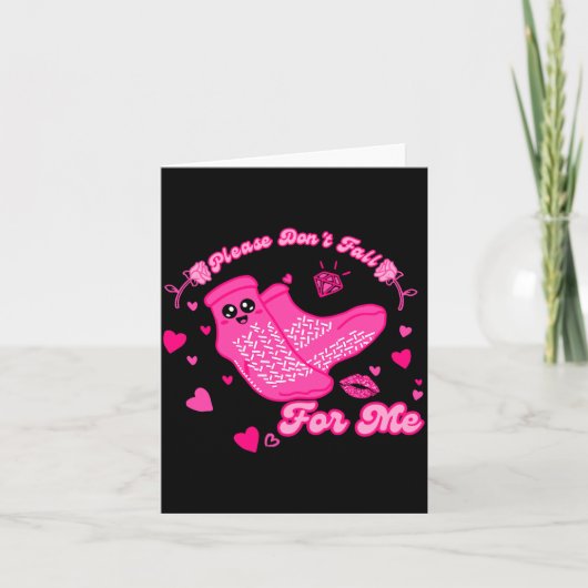 Lustig Bitte Fallen Sie Nicht Auf Mich Medizinisch Karte (Vorderseite)