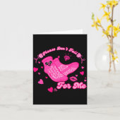 Lustig Bitte Fallen Sie Nicht Auf Mich Medizinisch Karte (Gelbe Blume)