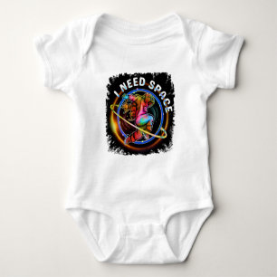 LUSTIG BRAUCHE ICH WELTRAUM ASTRONAUT GALAXIE BABY STRAMPLER