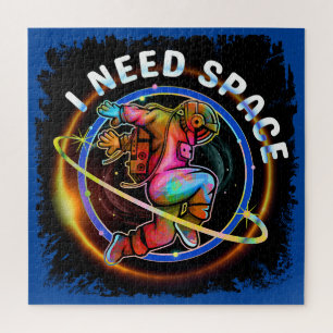LUSTIG BRAUCHE WELTRAUM ASTRONAUT GALAXIE PUZZLE