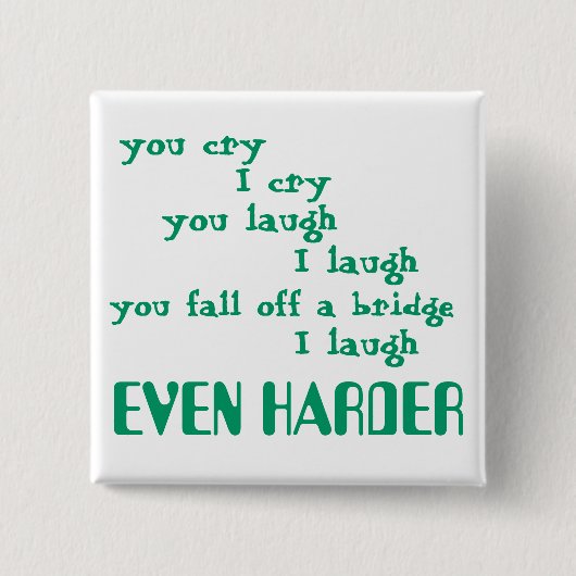 lustig button (Vorderseite)