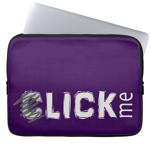 Lustig (C) lecken Sie mich Eisbrecher-Licht-Text Laptopschutzhülle (Vorderseite)