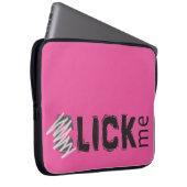 Lustig (C) lecken Sie mich Laptopschutzhülle (Vorne Rechts)