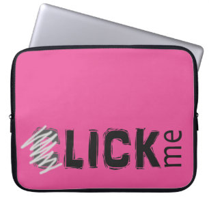 Lustig (C) lecken Sie mich Laptopschutzhülle