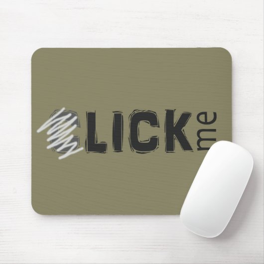 Lustig (C) lecken Sie mich Mousepad (Mit Mouse)