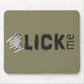 Lustig (C) lecken Sie mich Mousepad (Vorne)