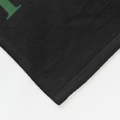 Lustig Cooler Frosch Grafik Manchmal bin ich einfa Fleecedecke (Ecke)