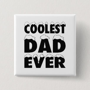 Lustig Coolster Vater Aller Zeiten Vatertag Pin Button
