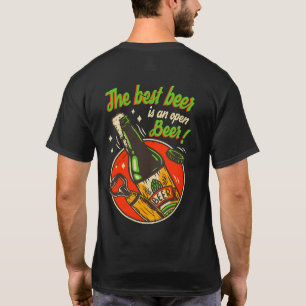 Lustig Das Beste Bier Ist Ein Offenes Bier T-Shirt
