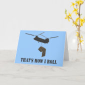 Lustig, das ist, wie ich rolle karte (Gelbe Blume)