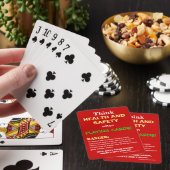 Lustig denken Sie Gesundheits-und Spielkarten (In Situ)